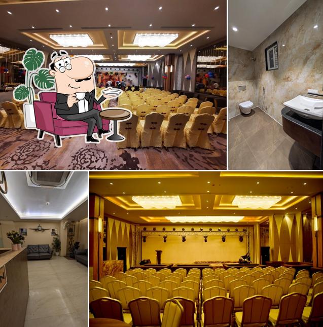 Take a seat at one of the tables at THE TRIPLE CROWN