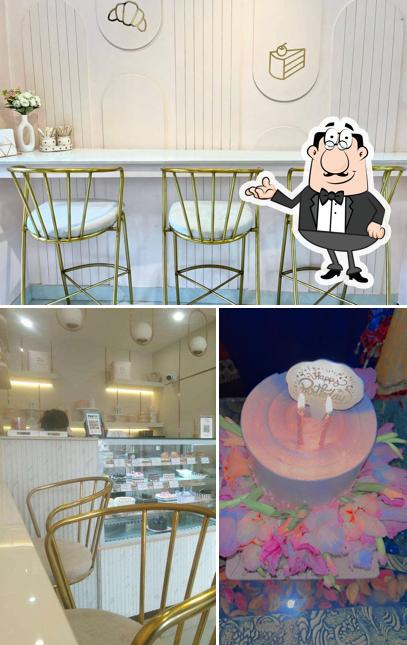 The interior of cake-a-way