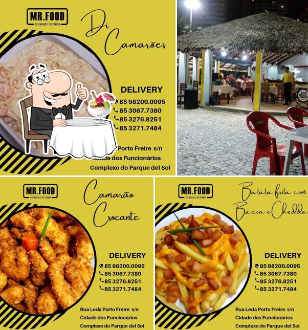Restaurante do Parque provê uma seleção de sobremesas