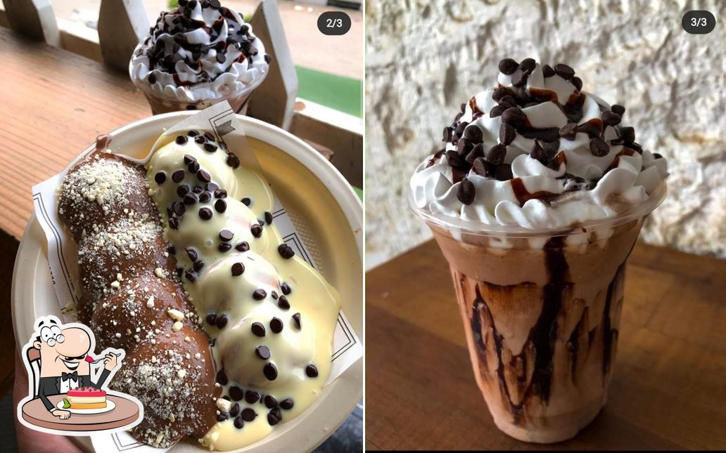 Order one of the sweet dishes