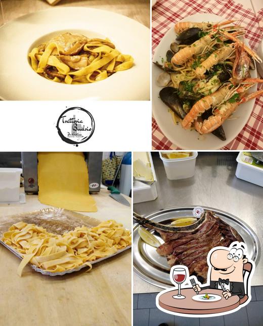 Cibo al Trattoria Budrio
