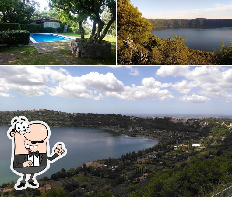 Guarda gli esterni di Villa Pocci