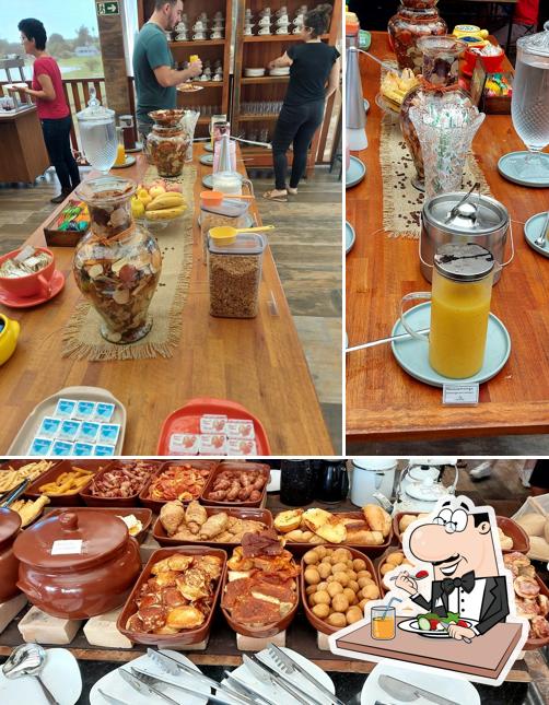 Comida em Café do Lago