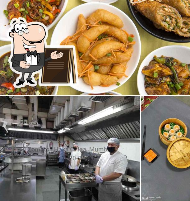 The restaurant's exterior and pizza