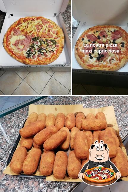 Scegli tra le molte varianti di pizza