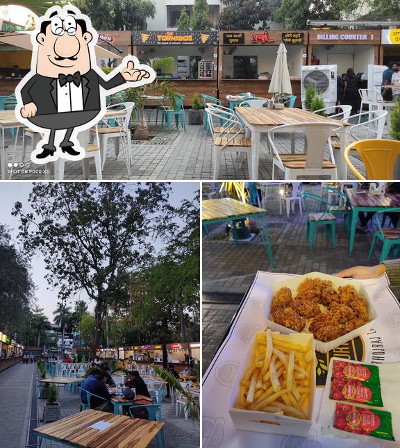 The interior of Courtyard - Food Court
