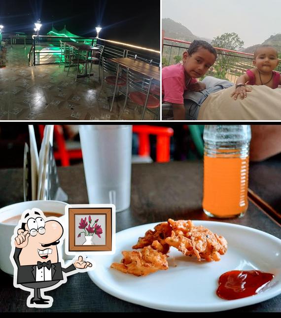 This is the picture depicting interior and beer at Family snacks point