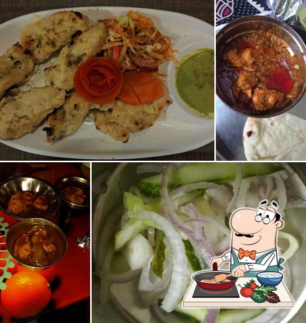 Chicken curry at KK's Kitchen