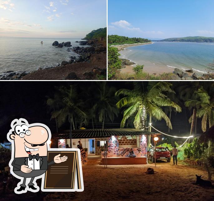 Check out how Lazy Beach Cafe Gokarna looks outside