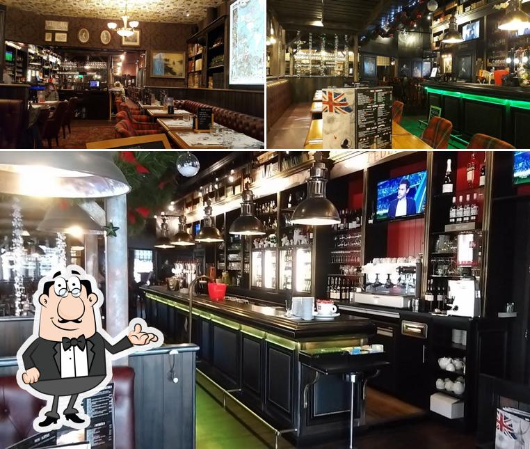 L'intérieur de The Sherlock Pub Verdun