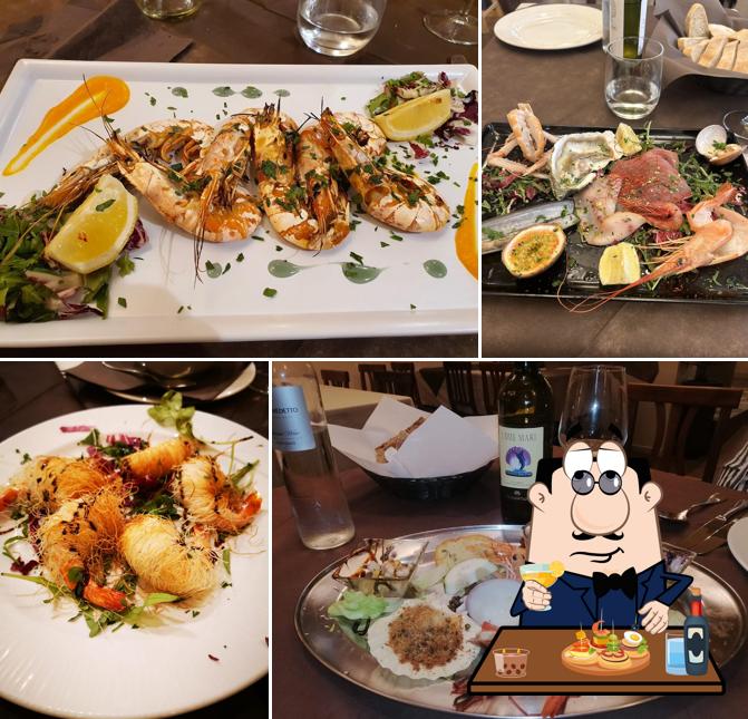 Bruschette al Ristorante Trattoria del Pesce Fresco