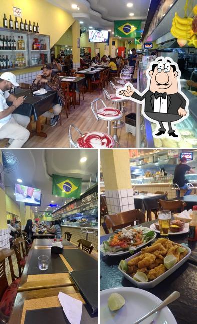 O interior do Restaurante Bella Ipiranga - República São Paulo