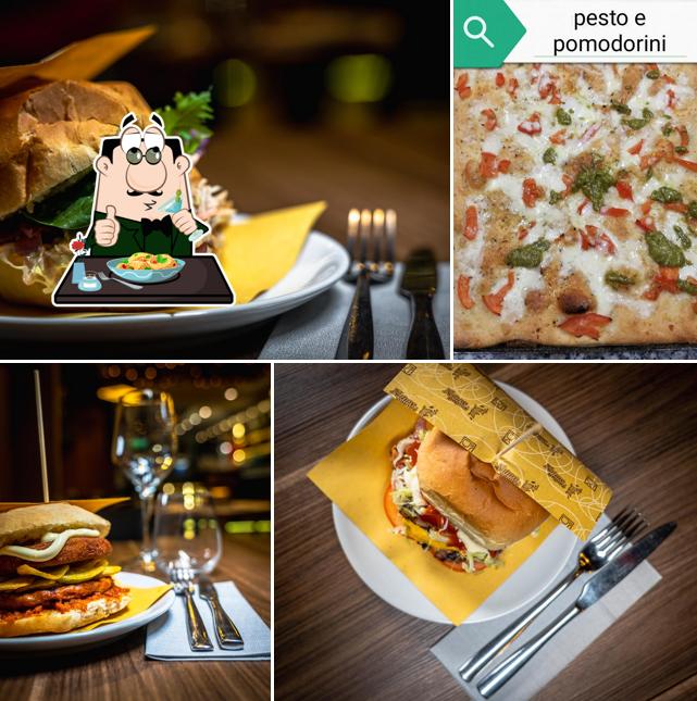 Panino con maiale stirato al Santateresa Restaurant