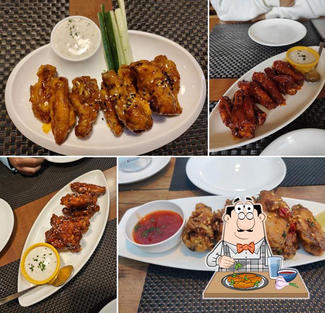 Chicken wings at The Corner House Restaurant & Bar