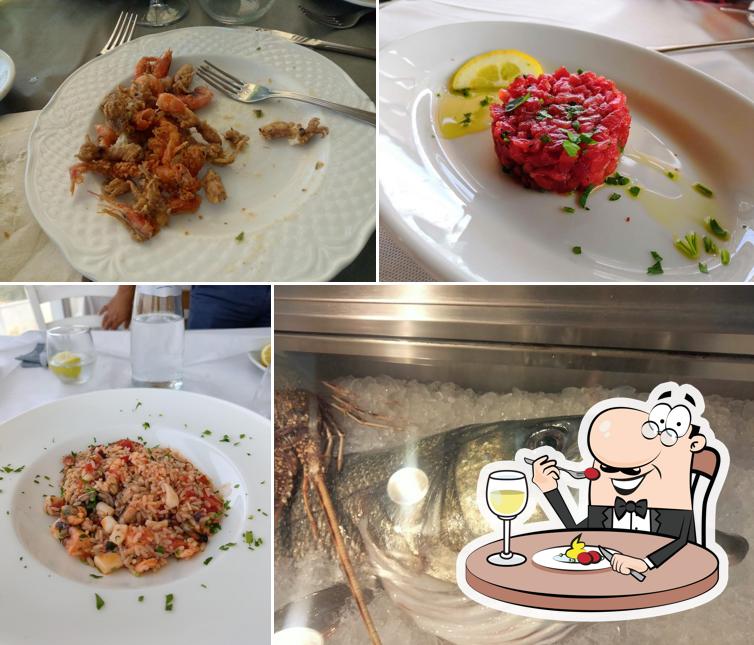 Cibo al Trattoria Lo Scalo