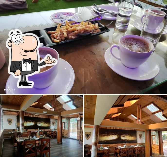 The interior of Valhalla - The Rooftop Restaurant