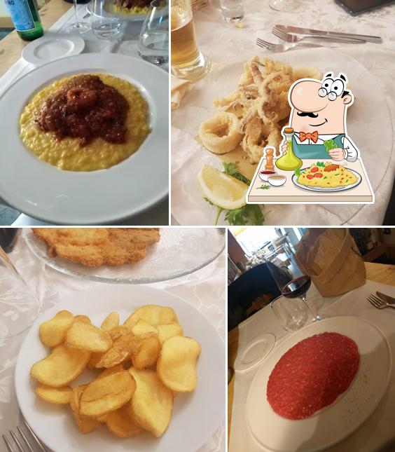 Platti al Vecchia Trattoria della Pesa