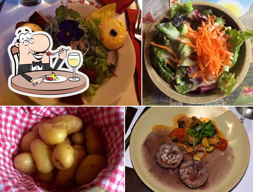 Cibo al Auberge du Chalet des Enfants