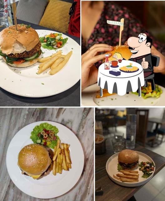 Get a burger at Assamica