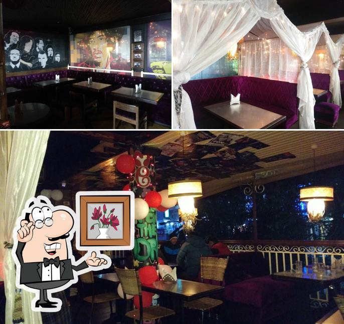 The interior of Cafe Live & Loud