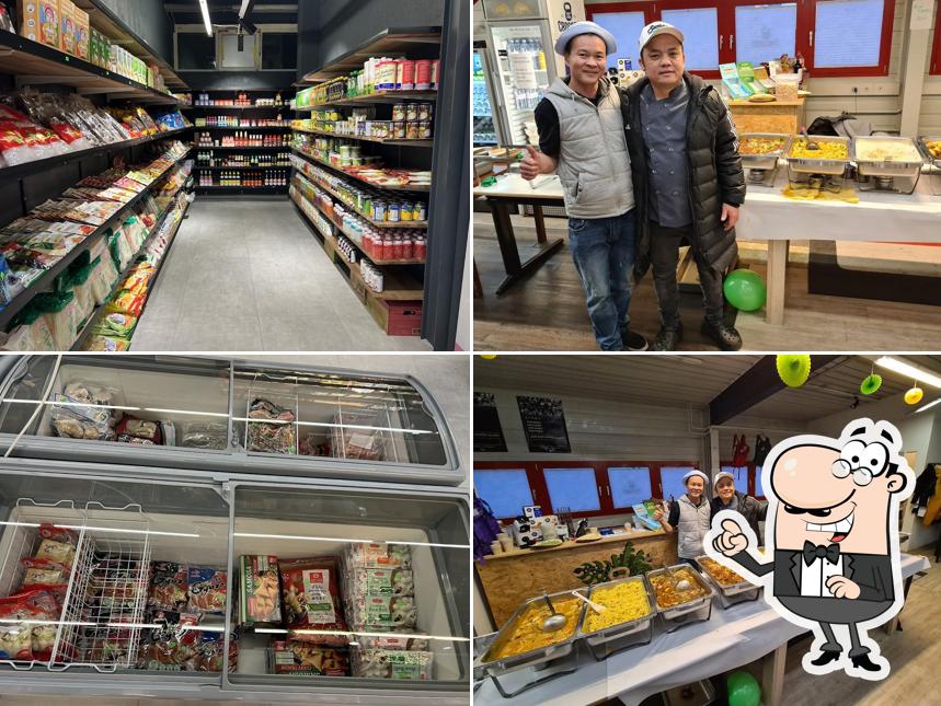 Dai un'occhiata agli interni di Chez Quang