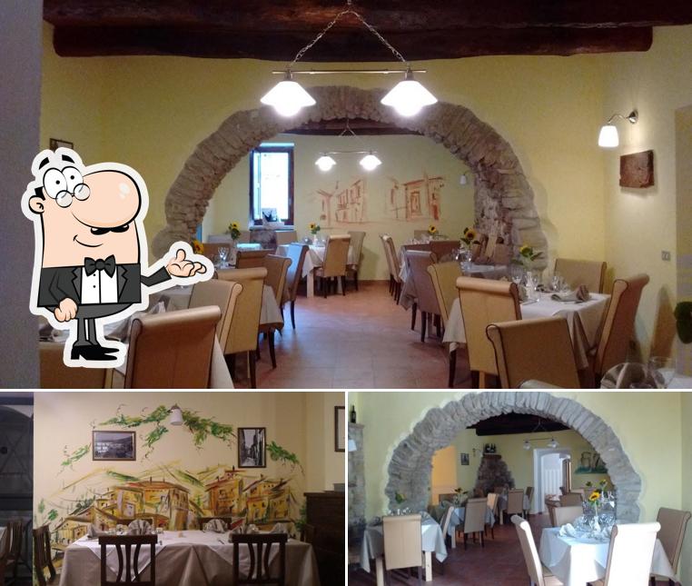 Gli interni di La Cantinella Bistrot