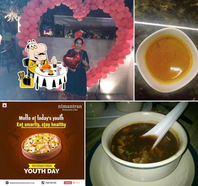 Food at Nimantran Restaurant & Bar