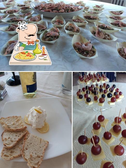 Cibo al Ristorante Pin Rose