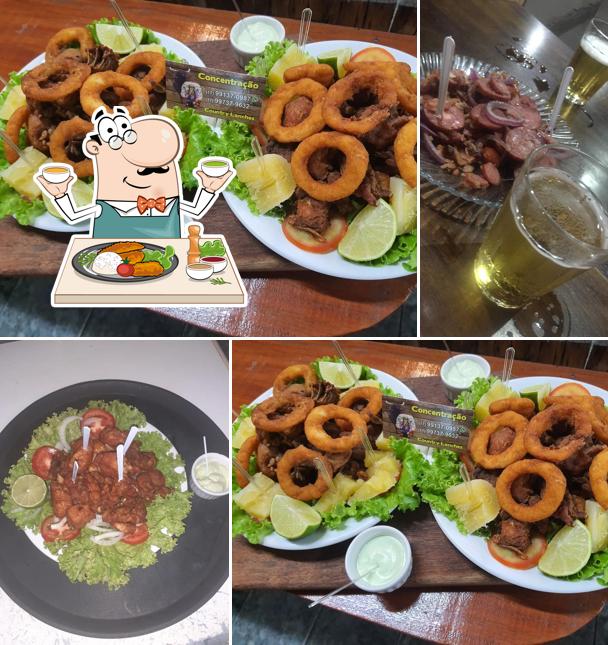 Batatas fritas em Concentração Country Lanches