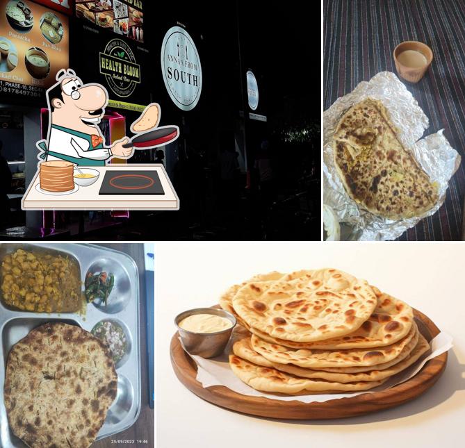 Pancakes at Desi Paranthe aur Chai