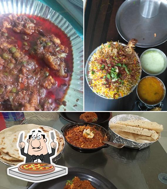 Order pizza at Hotel Hyderabadi