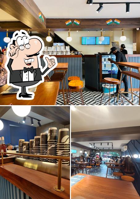 Check out how Nothing Before Coffee Cafe - Indore looks inside