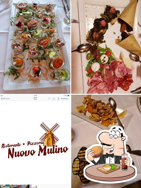 Ordina un hamburger a Ristorante & Pizzeria Nuovo Mulino