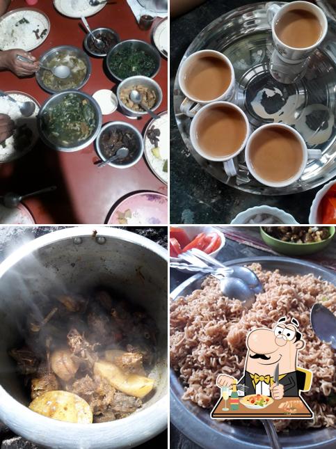 Food at Remi tea stall