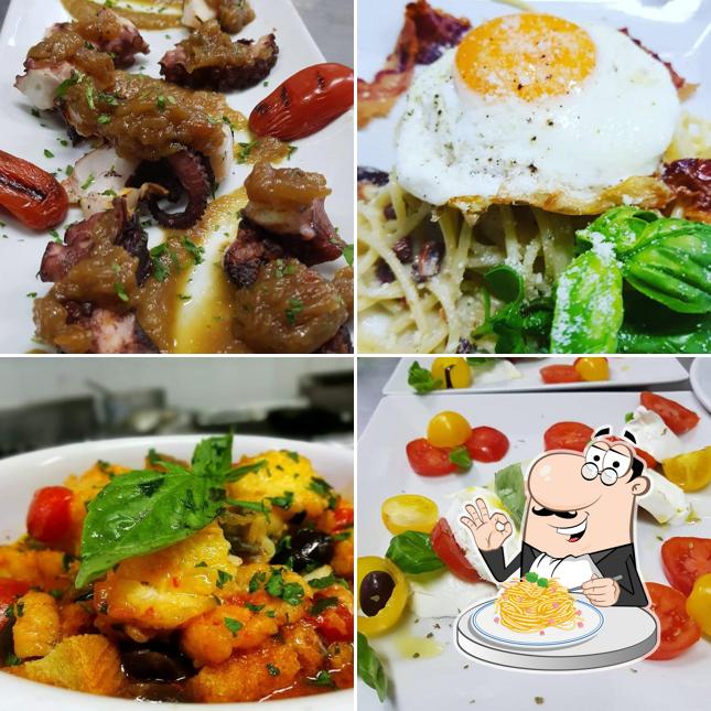 Spaghetti alla carbonara al Ristorante Degli Artisti