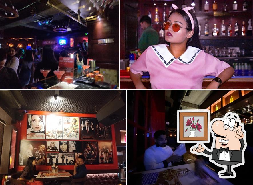 The interior of Xs Bar & Lounge