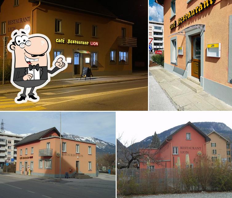 Gli esterni di Restaurant Le Lion d‘or