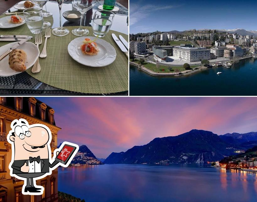 La immagine della esterno e tavolo da pranzo di Ristorante La Veranda