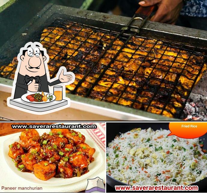 Food at SaveraRestaurant Alamcode