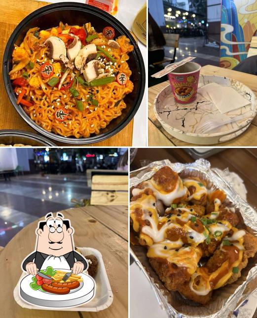 Food at Something Korean