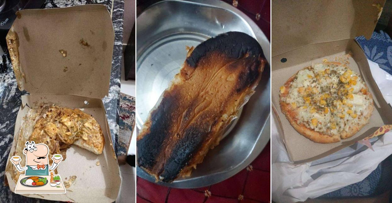 Food at Bombay Da Pizza Centre