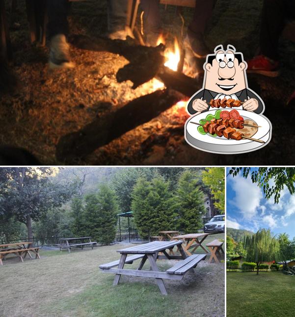 Food at Rill And River Luxury Camp Riverside Resort