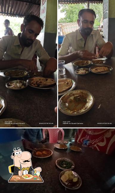 Food at Deep Dhaba