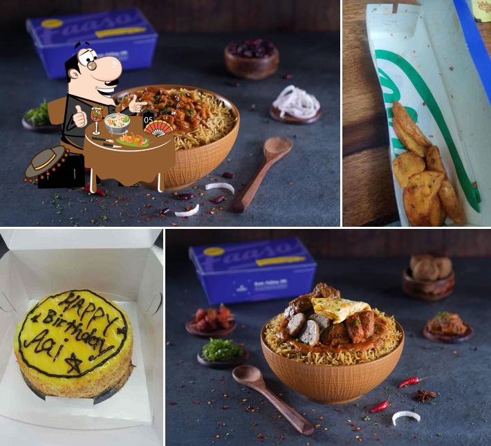 Chocolate mousse at Faasos - Wraps, Rolls & Shawarma