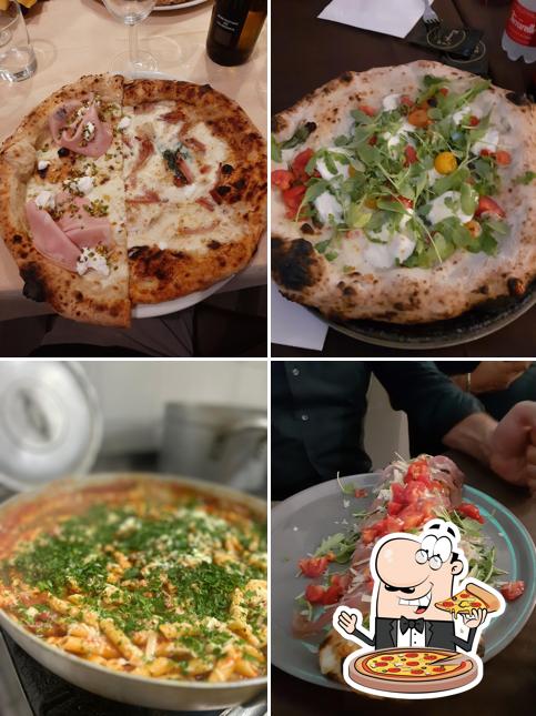 Scegli tra le svariate varianti di pizza