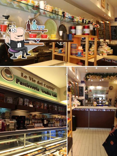 Gli interni di Le Vie del Caffè