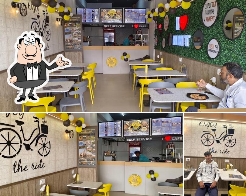The interior of Aroma's Cafe And Resto