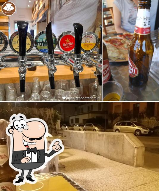 Tra le varie cose da ArteGrill, ArtePasta, ArtePizza - Ristoranti a Pontedera si possono trovare la esterno e birra