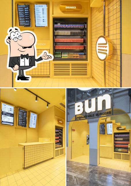 Gli interni di Bun Burgers - Assago