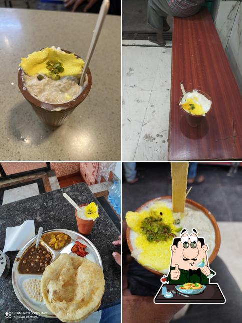 Chocolate mousse at Deenanath Lassi and lunch Centre